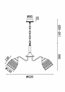 Люстра Freya FR5138PL-05W