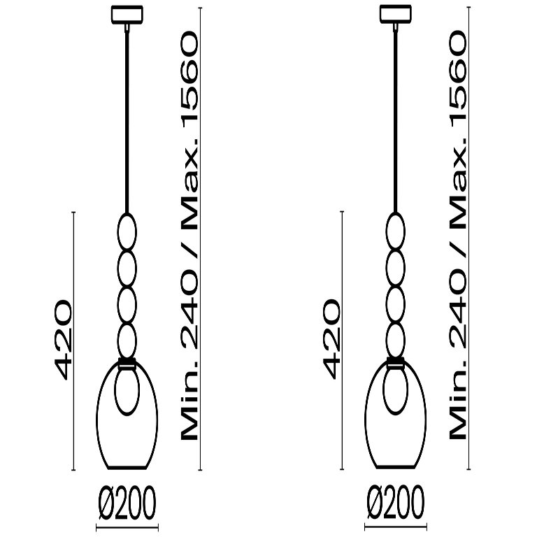 Подвесной светильник Freya FR5220PL-01G6
