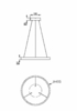 Подвесной светильник Maytoni MOD058PL-L22WK