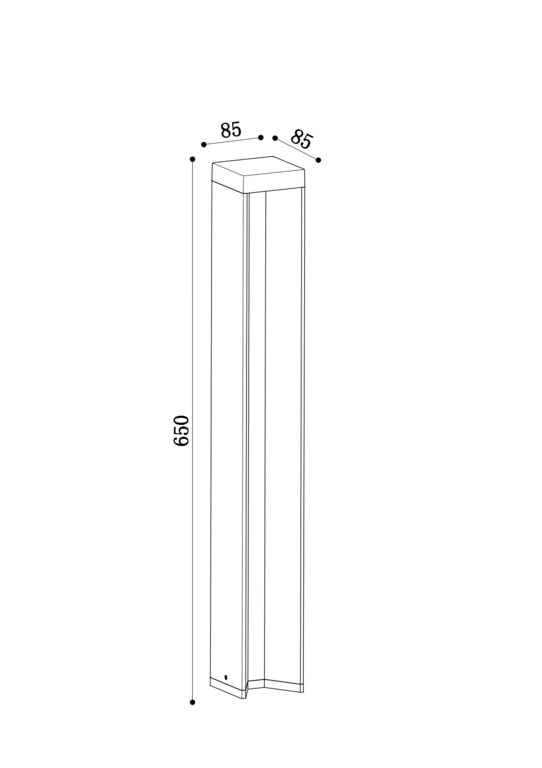 Ландшафтный светильник Outdoor O596FL-L9B4K1