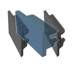 Комплектующие для накладной трековой системы Technical TRA001EC-11B