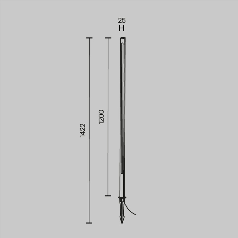 Ландшафтный светильник Outdoor O440FL-L18GF3K
