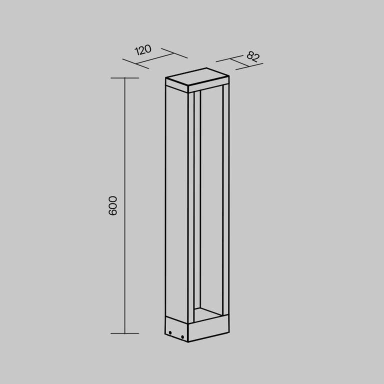 Ландшафтный светильник Outdoor O462FL-L10GF3K