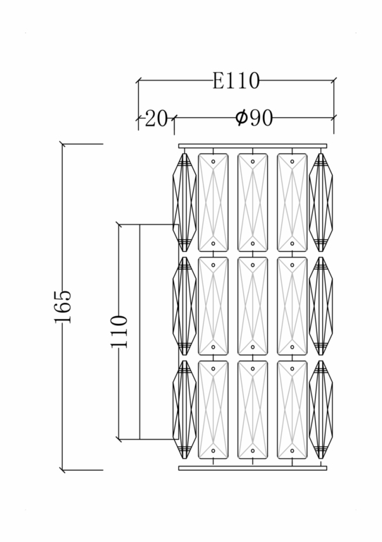 Настенный светильник (бра) Maytoni DIA008WL-1CH