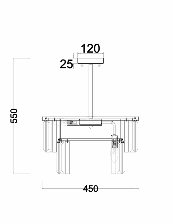 Люстра Freya FR11001PL-08CH