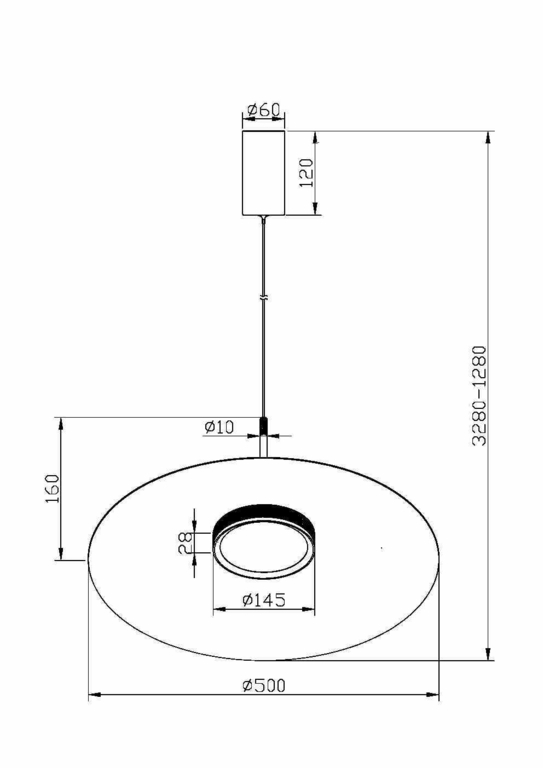 Подвесной светильник Maytoni MOD041PL-L15W3K1