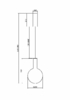 Подвесной светильник Maytoni MOD182PL-L4CG3K