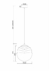 Подвесной светильник Maytoni P074PL-01N